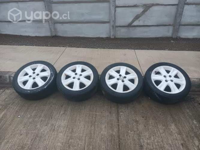 Llantas aro 16 4x100 neumas 195/50R16