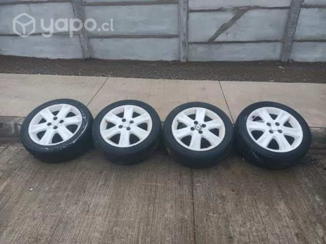 Llantas aro 16 4x100 neumas 195/50R16