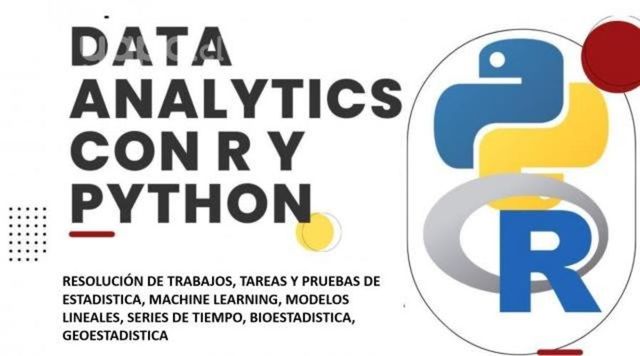 Resolución de trabajos y prueba en Python y R