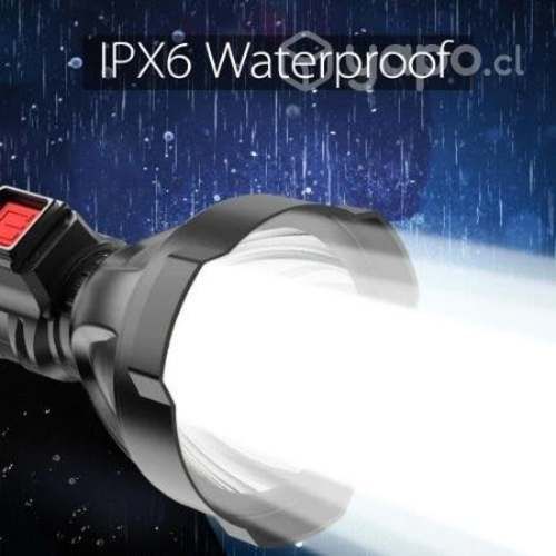Linterna Led USB Grande potente - 3 funciones - ZJ