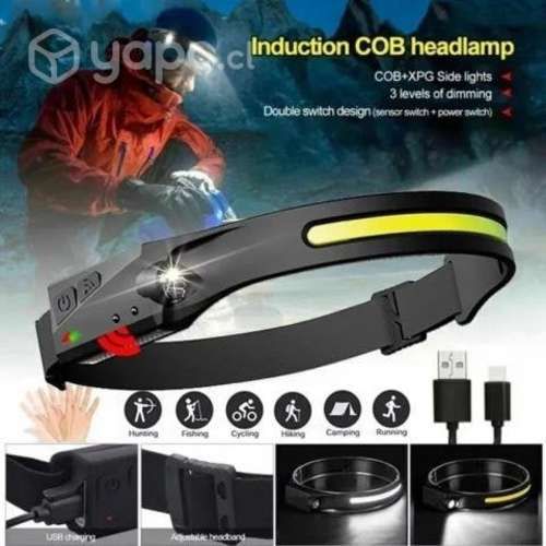 Linterna cintillo banda para cabeza flexible con s