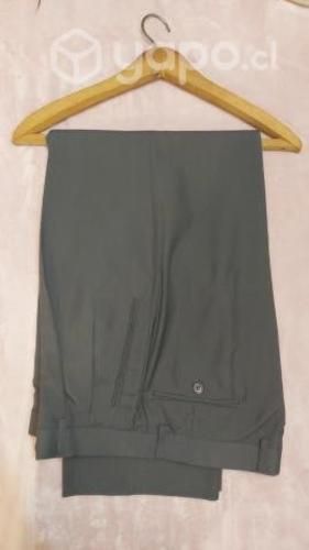 Pantalón de tela gris Pietrovanni