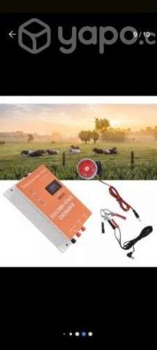 Valla para ganado pulso de alta tensión