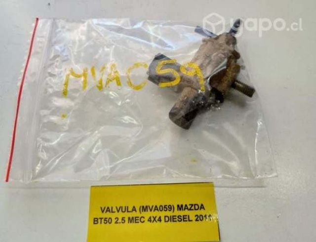 Valvula (MVA059) Mazda BT50 Tailandesa 2.5 MEC 4x4