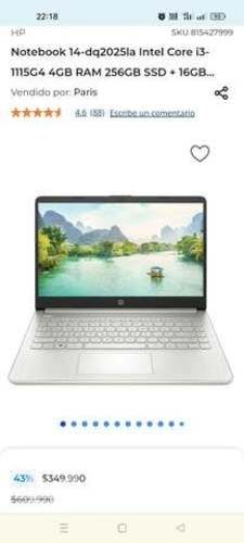 Notebook hp