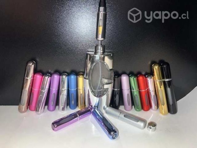 Atomizador perfumero recargable