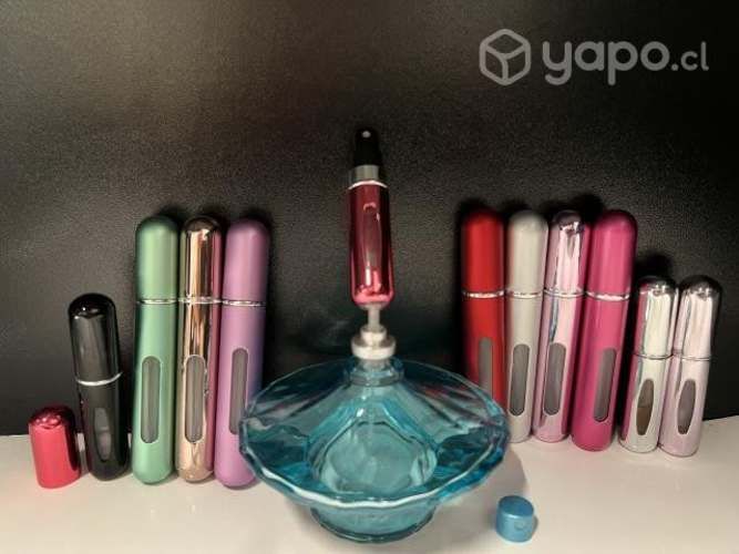 Atomizador perfumero recargable