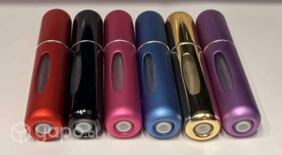 Atomizador perfumero recargable