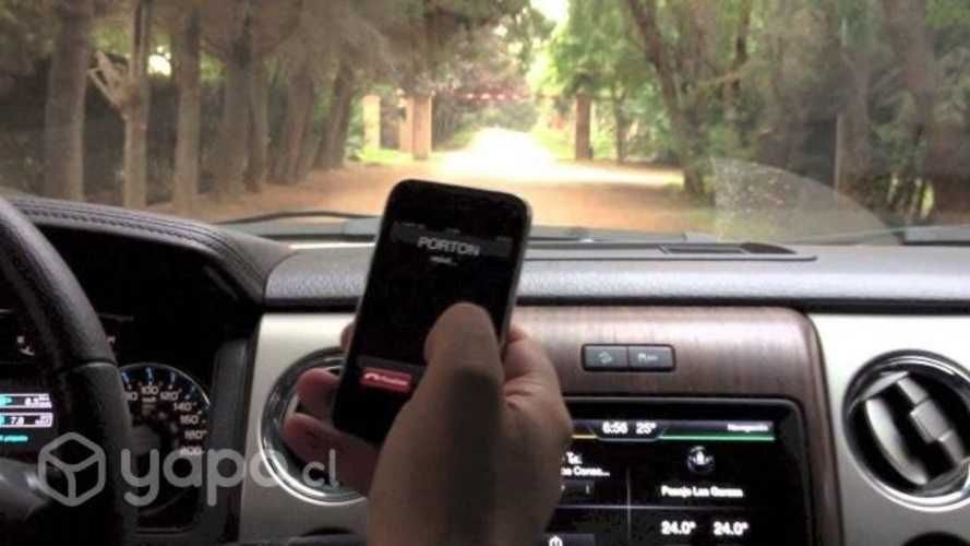 Abrir porton con telefono, instalador sec, automat