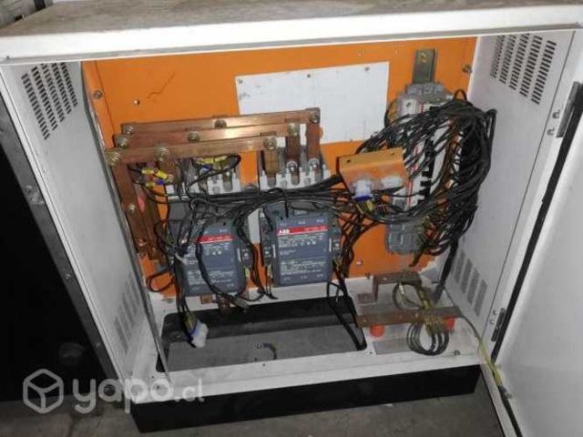 Tablero fuerza - generador - contactor ABB