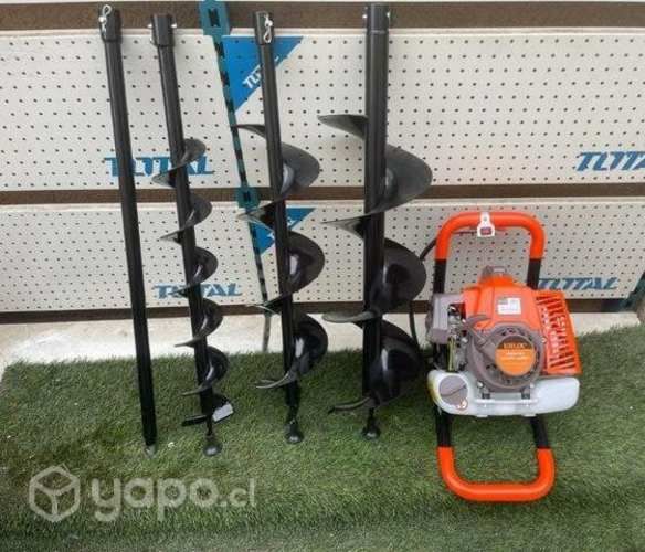 Barreno Perforador de Huecos + 3 brocas ERUX