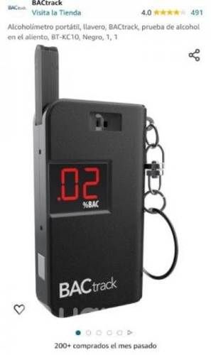 Backtrack alcotest portatil llavero