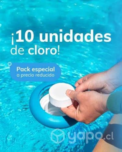 Cloro en tableta pack 10 kg