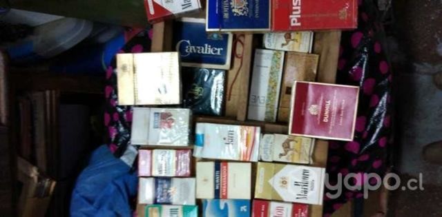 Para colección, cajas duras de cigarros
