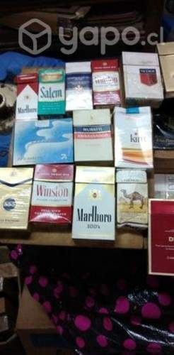 Para colección, cajas duras de cigarros