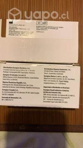 Pilas Rayovac 312, nuevas