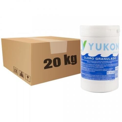 Cloro granulado caja 20 kg