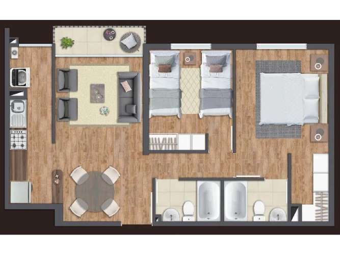 Condominio Senderos Santa Clara