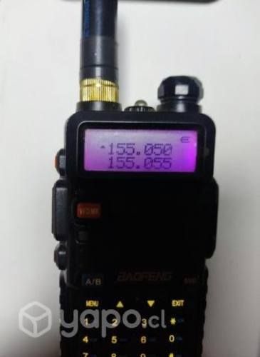Radio Baofeng receptor y transmisor
