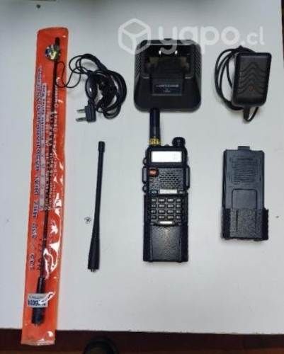 Radio Baofeng receptor y transmisor