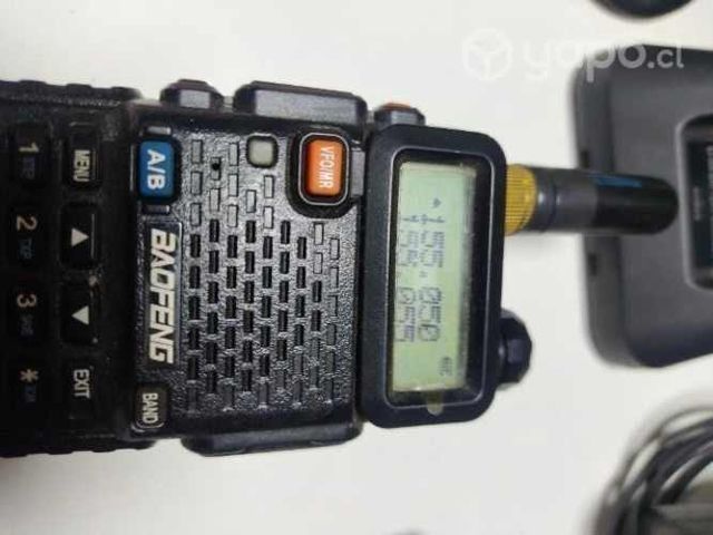 Radio Baofeng receptor y transmisor