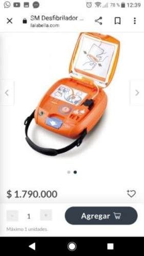 Desfibrilador extremo cardiolife AED 3100