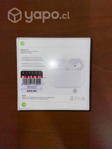 Audífonos Apple pro Segunda generación