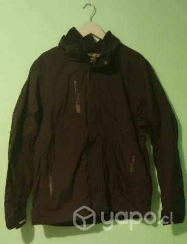 Parka desmontable hw reno 3 en 1 negro