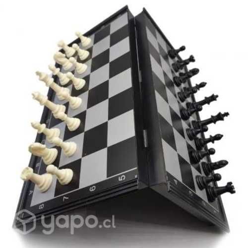 AJEDREZ Magnetico juego de mesa familiar 20x20cm