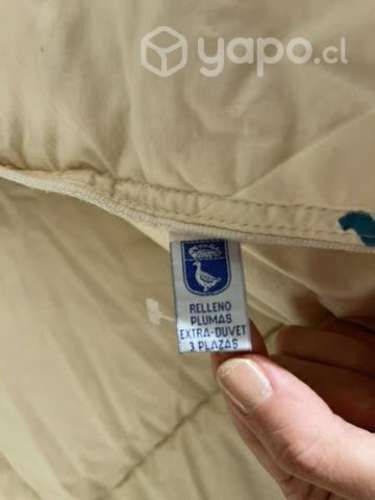 Plumón pluma pecho de ganso