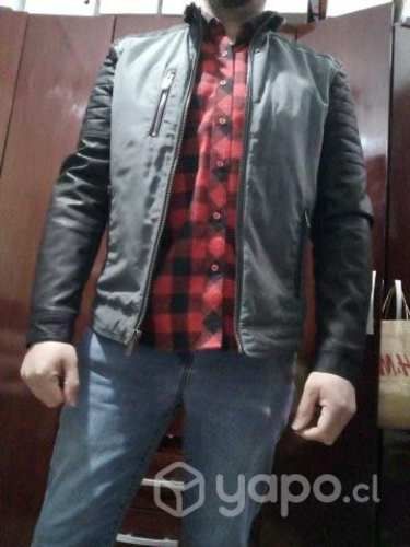 Chaqueta estilo motoquera jjo