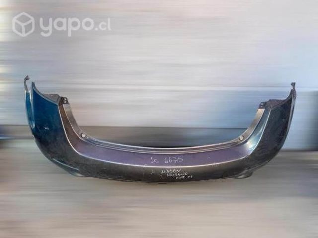 Parachoque trasero nissan murano 2009-2014