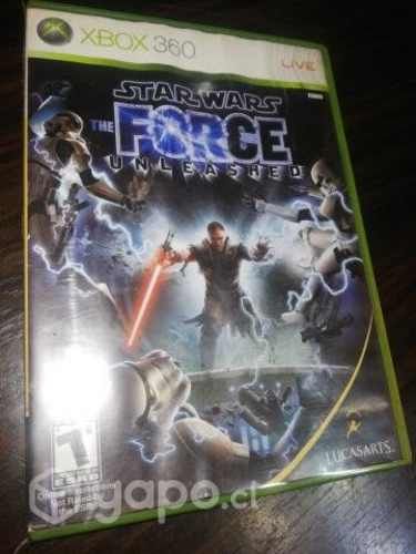 Star wars. force unleashed. xbox 360.