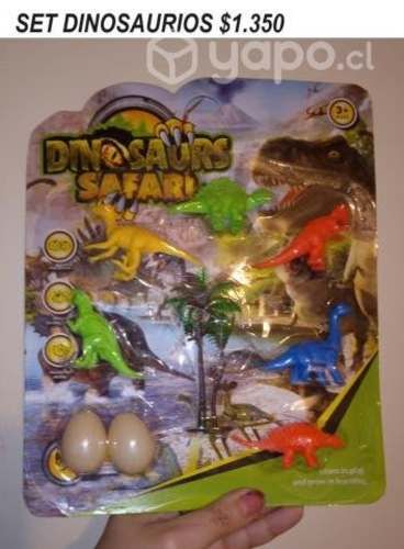 Set dinosaurios
