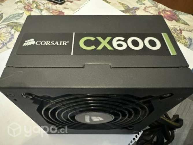 Fuente de poder corsair 600w