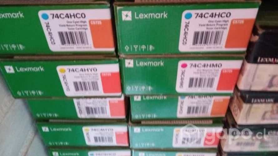 Toner Lexmark diversos modelos originales de alta