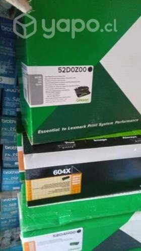 Toner Lexmark diversos modelos originales de alta