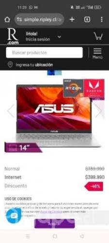 Notebook Asus M415DA