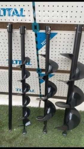 Barreno Ahoyador 63 cc marca Erux 3 brocas y exten