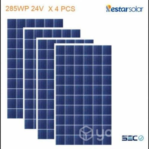 Pack X 4 Paneles Solar Fotovoltaico Policristalino