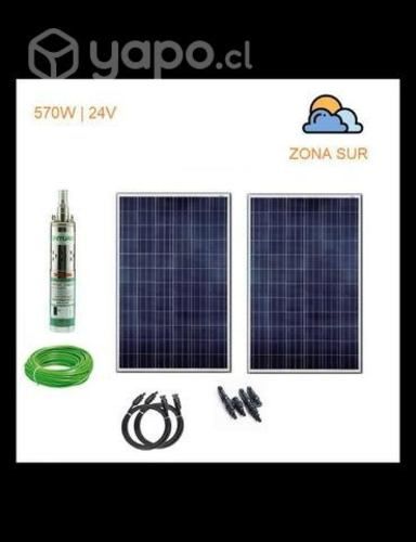 Kit Full Bomba Pozo Profundo 40 Mts 570W - Zona Su