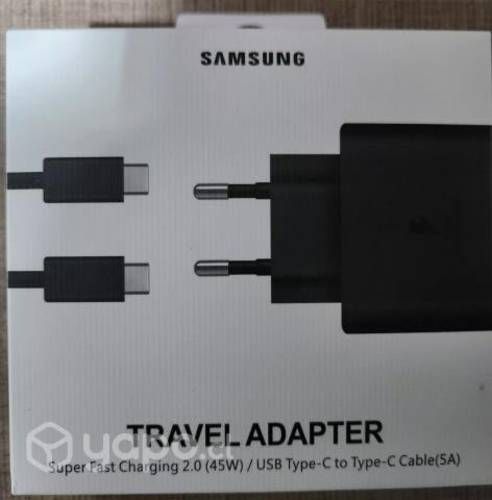 Cargador Samsung 45w Original + cable 5a 1mt S23
