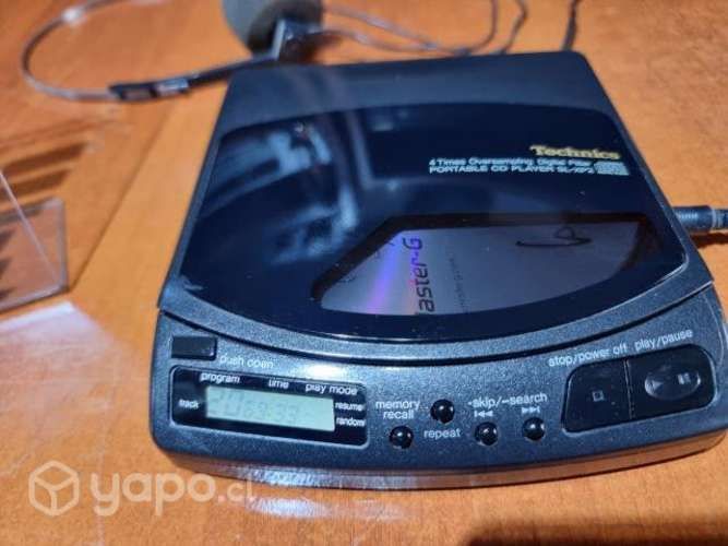 Cd player technics portable sl-xp2