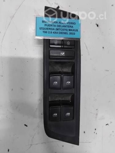 Botonera Alza Vidrio Puerta Delantera Izq Maxus