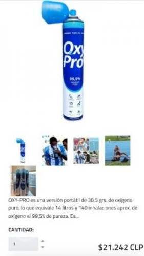Oxigenos portatil 14lts