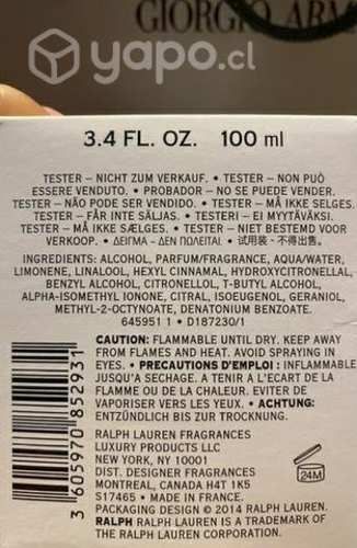 Perfume Ralph Lauren mujer