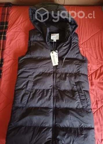 Chaqueta sin mangas negra S mujer