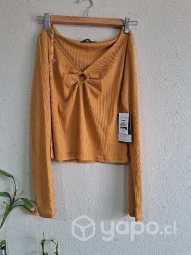 Polera mostaza wados