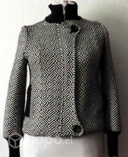 Chaqueta Blanco con Negro
