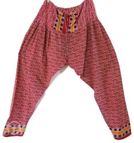 Pantalón Hindú sin Bolsillo L/xl Rojo y Otros